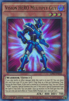 Vision HERO Multiply Guy - GFP2-EN056 - Ultra Rare 1st Edition