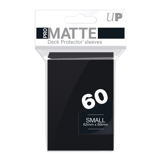 Ultra Pro Deck Protectors - Small Size (60) - Pro Matte Black