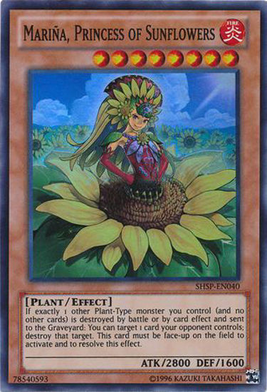 Marina, Princess of Sunflowers - SHSP-EN040 - Super Rare Unlimited
