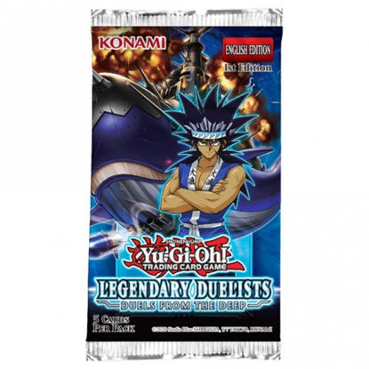 Legendary Duelists: Duels From the Deep - Sealed Booster Back of 5 Cards - 1st Edition