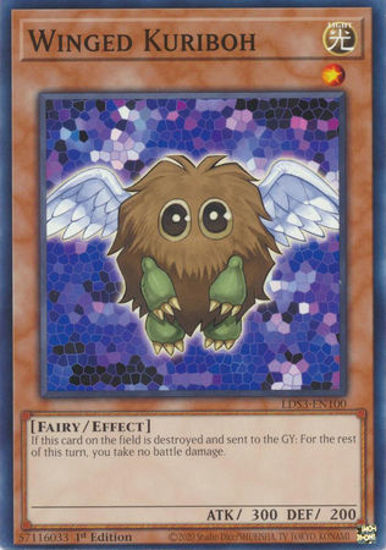 Winged Kuriboh - LDS3-EN100 - Common 1st Edition