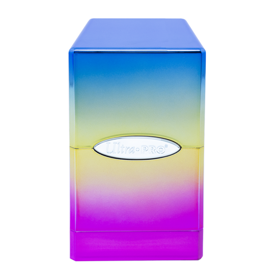 Ultra Pro - Deck Box - Satin Tower - Hi-Gloss Rainbow