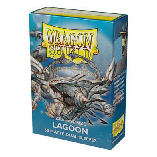 Dragon Shield Small Sleeves - Japanese Dual Matte Lagoon 'Saras' (60 Sleeves)