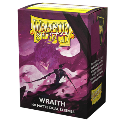 Dragon Shield Small Sleeves - Japanese Dual Matte Wraith 'Alaric, Chaos Wraith' (100 Sleeves)