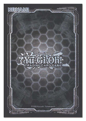 Yu-Gi-Oh! - Hex Black + Silver Card Sleeves 50 Pack
