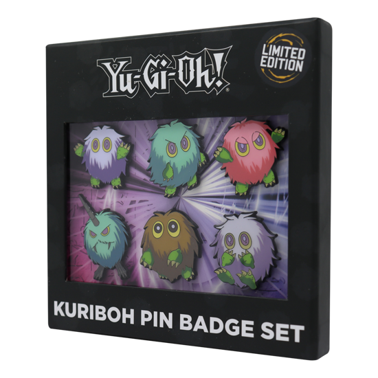Yu-Gi-Oh Set of 6 Limited Edition Kuriboh Pin Badges - one of 5000