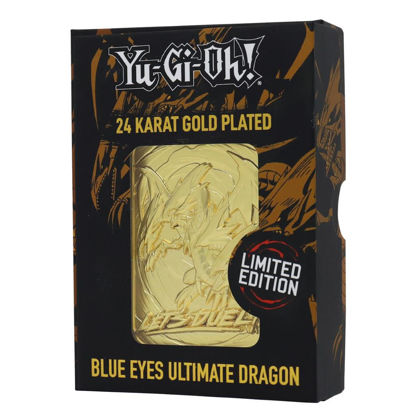 Limited Edition 24K Gold Plated Collectible - Blue Eyes Ultimate Dragon
