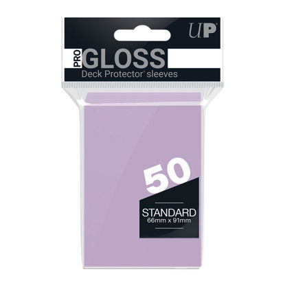 Ultra Pro Deck Protectors - Standard Sleeves - Gloss Lilac (50 Sleeves)