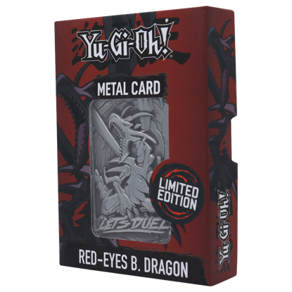 Limited Edition Silver Card Collectibles - Red Eyes B. Dragon
