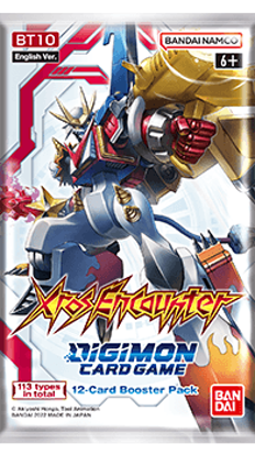 	Digimon Card Game - XROS Encounter Booster Pack BT10