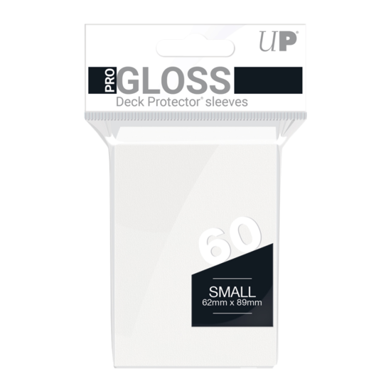 Ultra PRO - 60 Small Size Card Sleeves - Gloss White