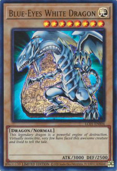 Blue-Eyes White Dragon - LC01-EN004 - Ultra Rare Limited Edition