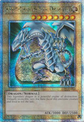 Blue-Eyes White Dragon - LC01-EN004 - Quarter Century Secret Rare Limited Edition