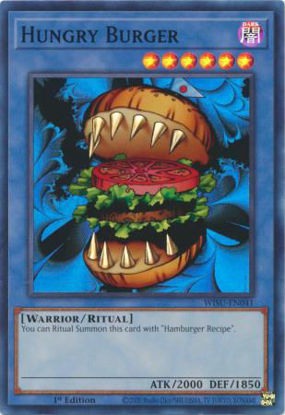 Hungry Burger - WISU-EN041 - Super Rare 1st Edition