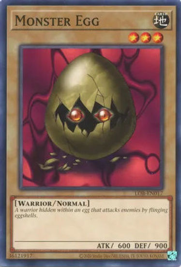 Monster Egg - LOB-EN017 - Common Unlimited