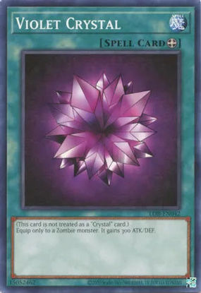 Violet Crystal - LOB-EN042 - Common Unlimited