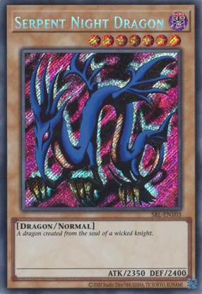 Serpent Night Dragon - SRL-EN103 - Secret Rare Unlimited