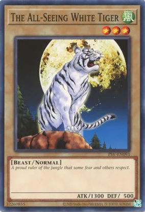 The All-Seeing White Tiger - PSV-EN093 - Common Unlimited