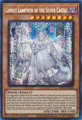 Lovely Labrynth of the Silver Castle - MP23-EN226 - Prismatic Secret Rare 1st Edition
