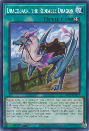 Dracoback, the Rideable Dragon - MP23-EN271 - Common 1st Edition