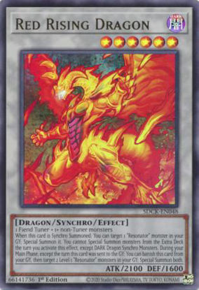 Red Rising Dragon - SDCK-EN048 - Ultra Rare 1st Edition