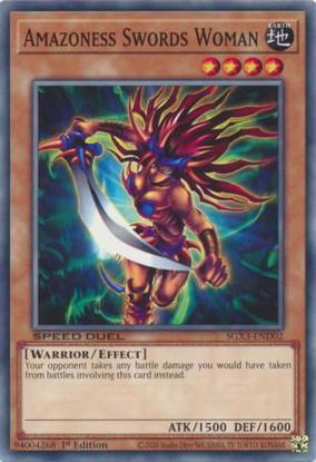 Amazoness Swords Woman - SGX3-END02 - Common 1st Edition