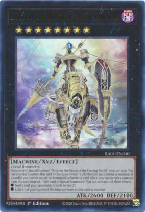 Dingirsu, the Orcust of the Evening Star - RA01-EN040 - (V.2 - Ultra Rare) 1st Edition