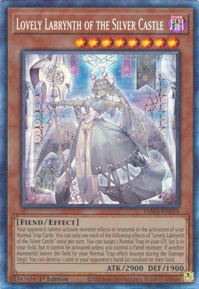 Lovely Labrynth of the Silver Castle - TAMA-EN014 - Collector's Rare 1st Edition