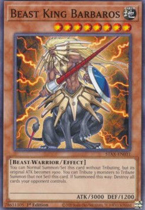 Beast King Barbaros - STAX-EN031 - Common 1st Edition