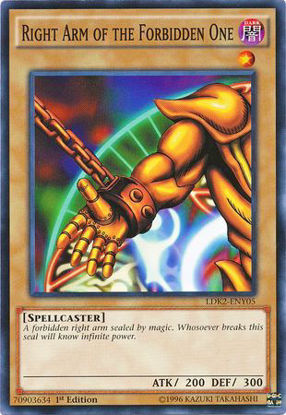Right Arm of the Forbidden One - LDK2-ENY05 - Common Unlimited