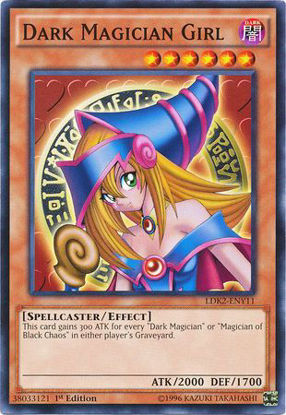 Dark Magician Girl - LDK2-ENY11 - Common Unlimited
