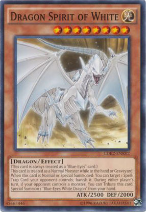 Dragon Spirit of White - LDK2-ENK02 - Common Unlimited