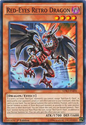Red-Eyes Retro Dragon - LDK2-ENJ04 - Common Unlimited