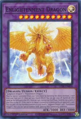 Enlightenment Dragon - LEDE-EN038 - Super Rare 1st Edition