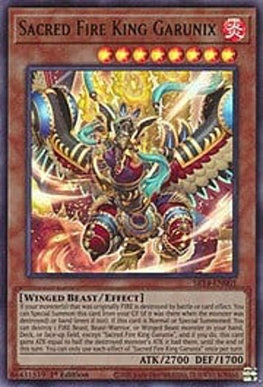 Sacred Fire King Garunix - SR14-EN001 - Ultra Rare Unlimited