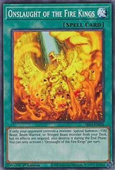 Onslaught of the Fire Kings - SR14-EN026 - Common Unlimited
