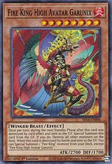Fire King High Avatar Garunix - SR14-EN046 - Common Unlimited