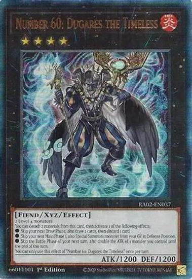 Number 60: Dugares the Timeless - RA02-EN037 - (V.7 - Ultimate Rare) 1st Edition