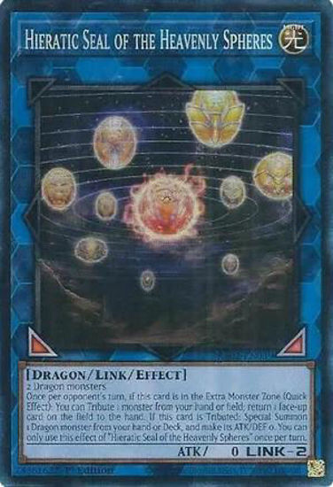 Hieratic Seal of the Heavenly Spheres - RA02-EN039 - (V.6 - Collector's Rare) 1st Edition