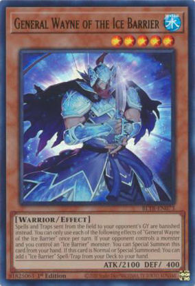 General Wayne of the Ice Barrier - BLTR-EN073 - Ultra Rare 1st Edition